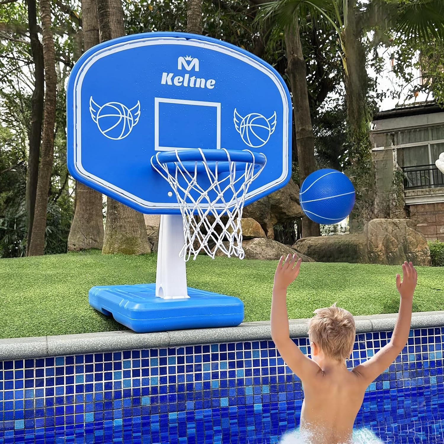 Basketball Hoop - Aro de Basquete Grande para Piscina