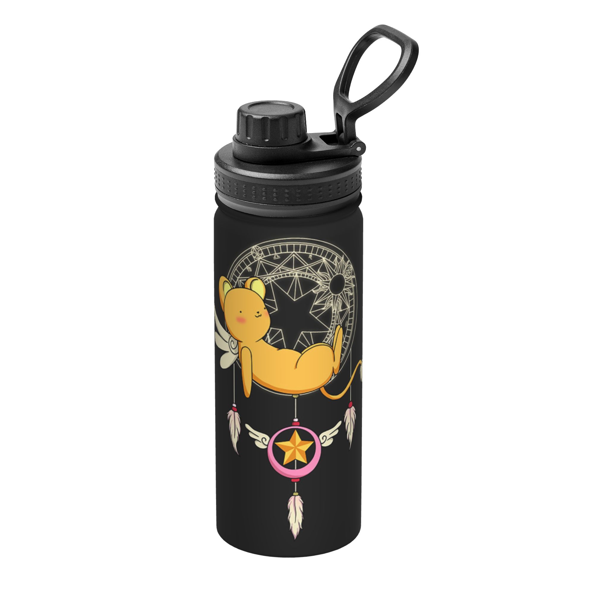 Sports Water Bottle Insulated - Garrafa térmica esportiva de 18OZ com