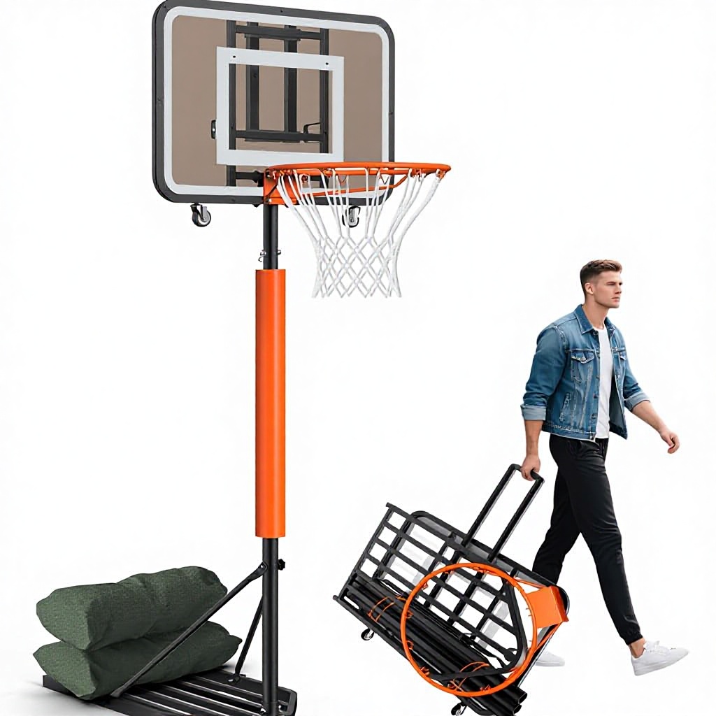 Basketball Hoop - Sistema de cesto de basquete portátil