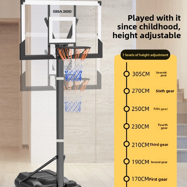 Cesto de basquete com altura a - Basketball Hoop avaliação e preço
