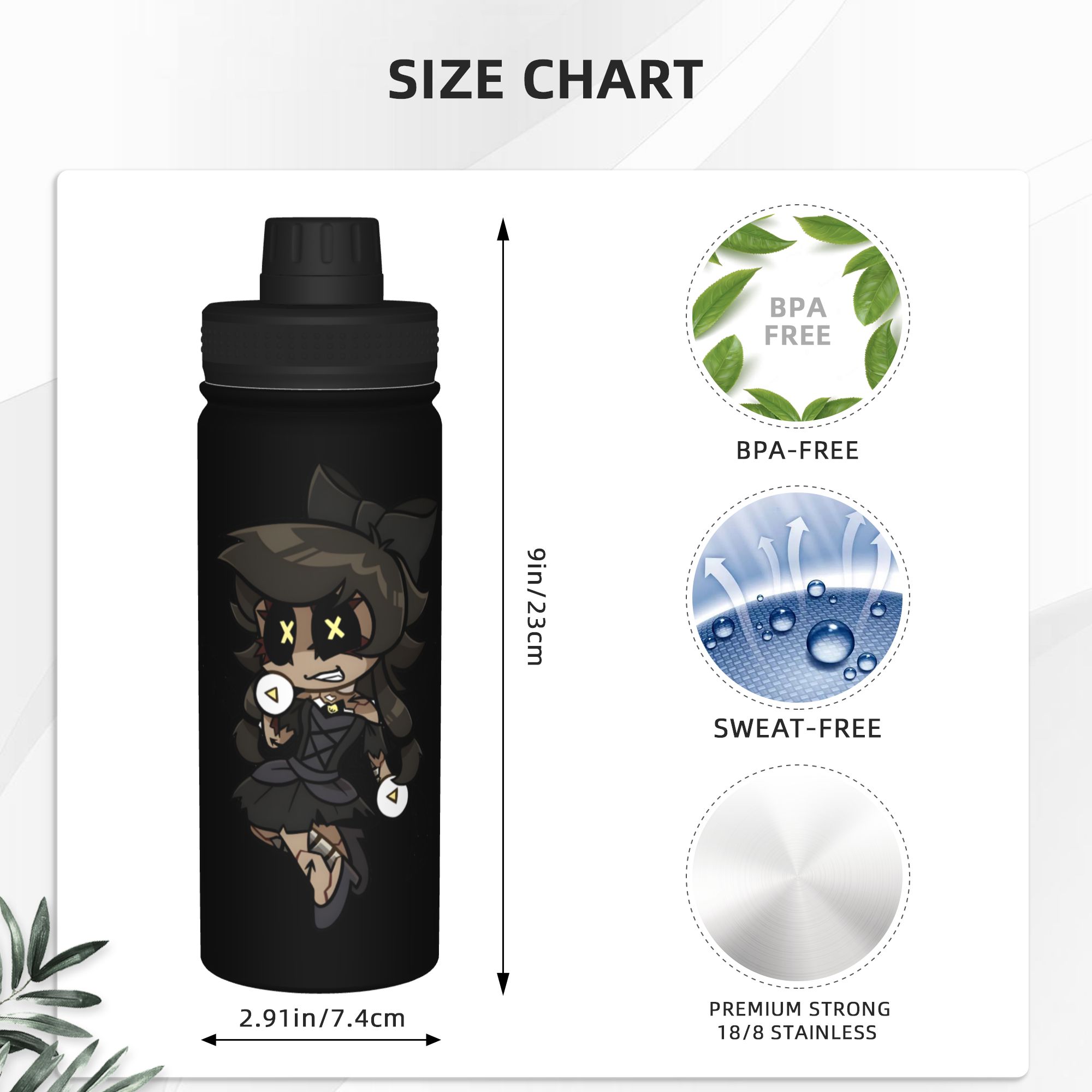 Uzi Doorman Murders Drones Gar - Sports Water Bottle Insulated avaliação e preço