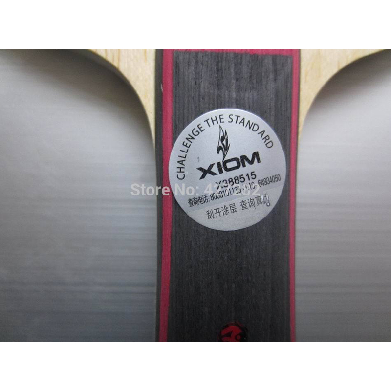 Lâmina de tênis de mesa XIOM S - Tennis Racket avaliação e preço