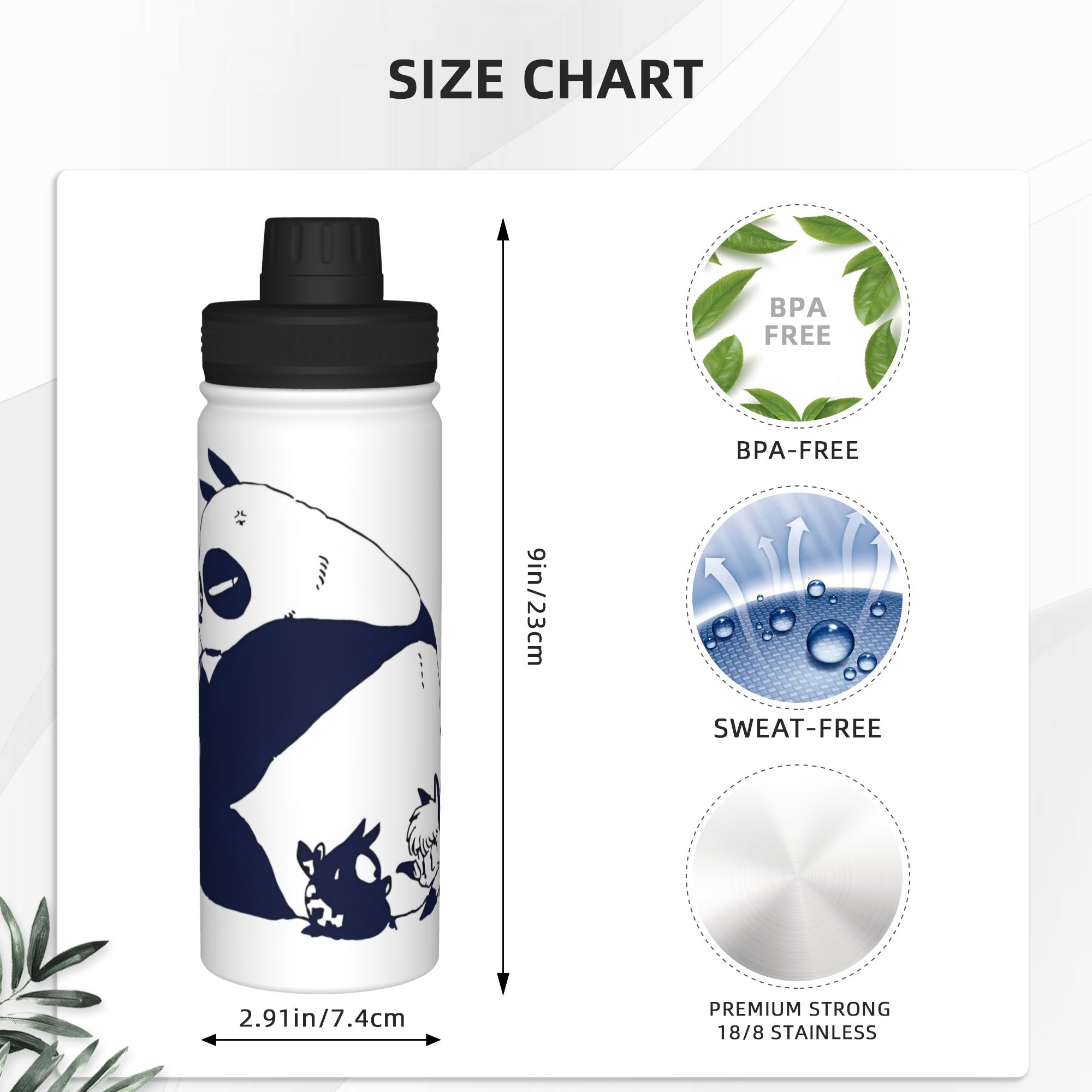 Garrafa térmica esportiva de 1 - Sports Water Bottle Insulated avaliação e preço