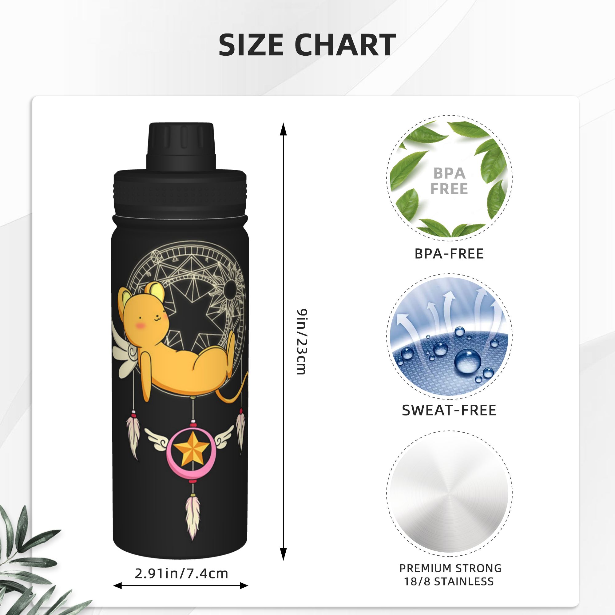 Garrafa térmica esportiva de 1 - Sports Water Bottle Insulated avaliação e preço