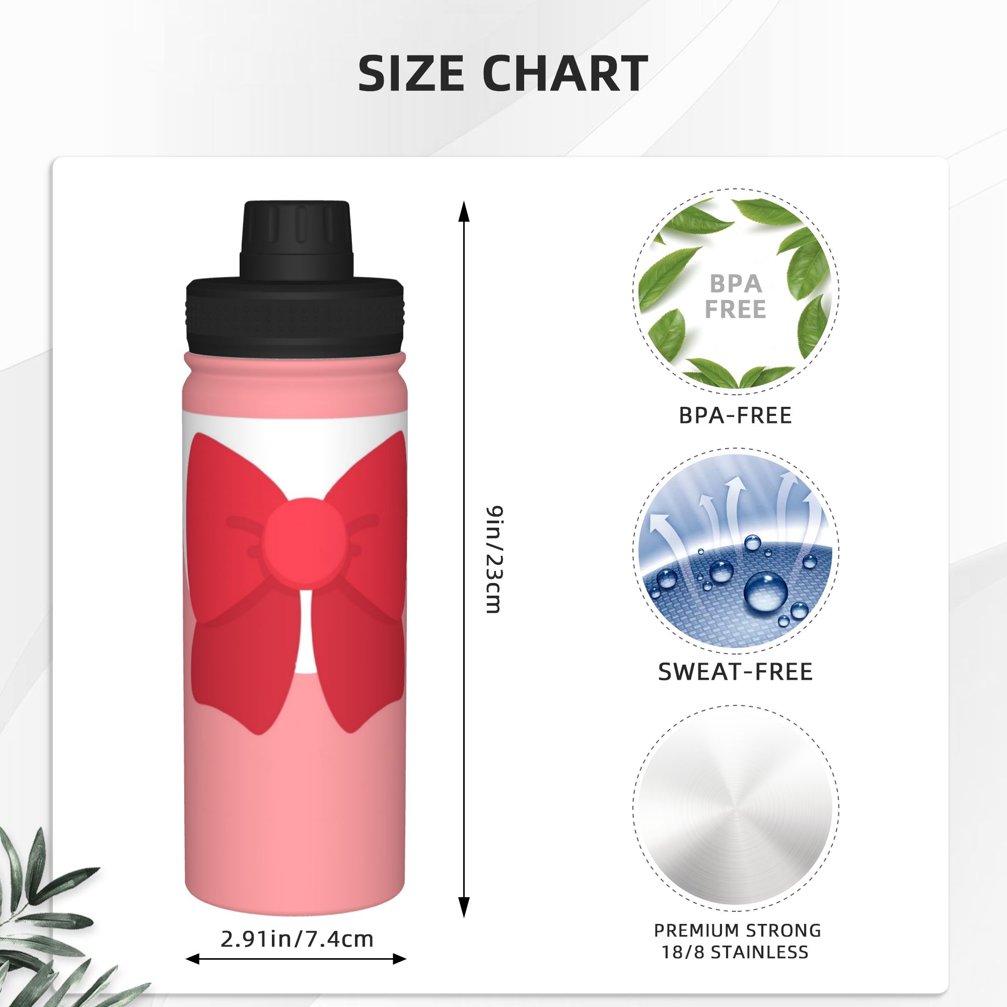 Garrafa térmica esportiva Card - Sports Water Bottle Insulated avaliação e preço